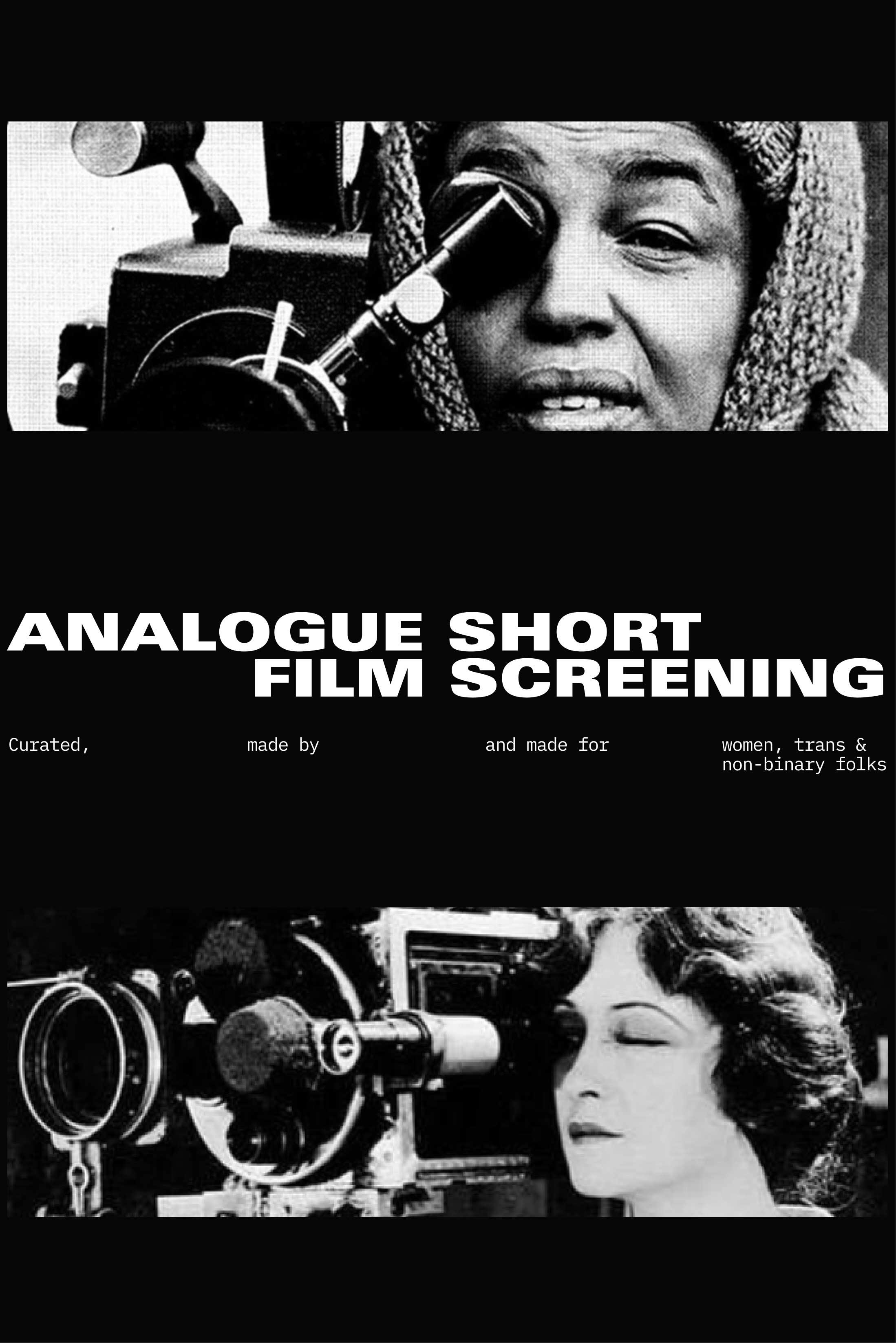 Analogue Short Film Screening